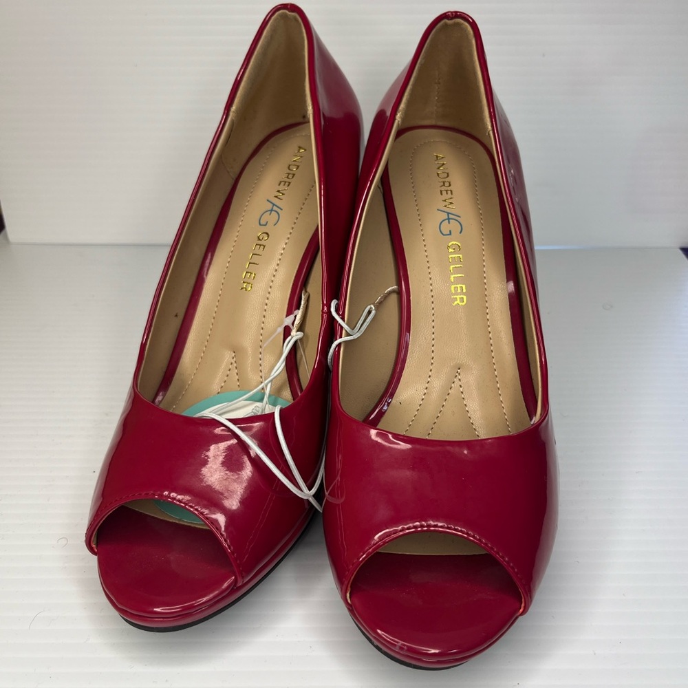 Andrew Geller Women's Peep Toe Heels 9.5W